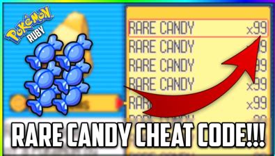 bff956fa 2f9ec50d|Rare Candy Cheat gamesharkcodes for Pokemon .